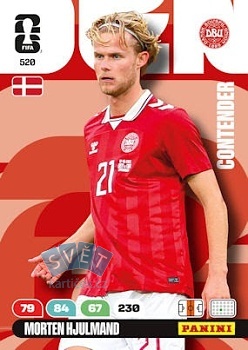 Morten Hjulmand Denmark Panini FIFA World Cup 2026 Adrenalyn XL Contenders #520
